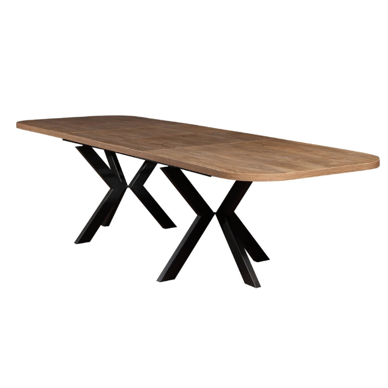 Oslo Oak Laminate Dining Table