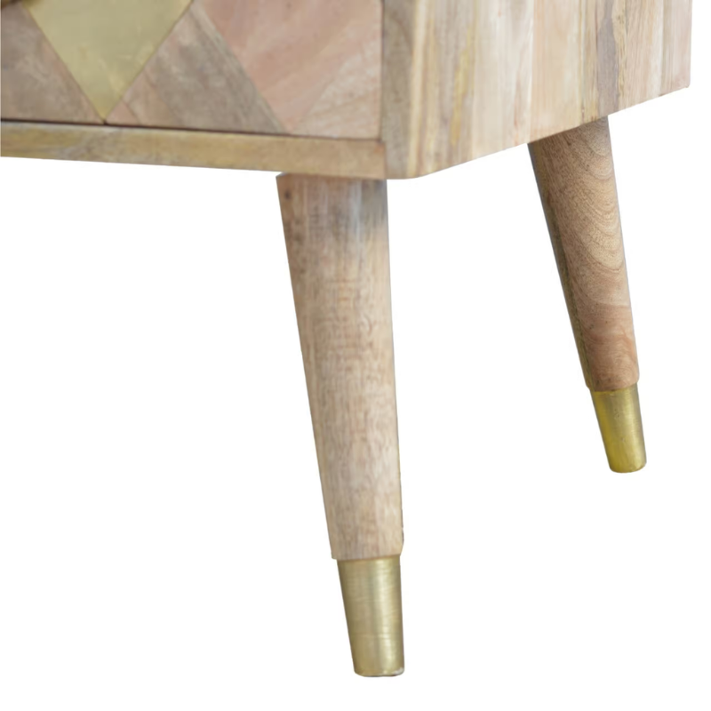 Brass Inlay Coffee Table